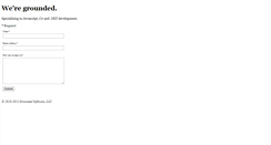 Desktop Screenshot of groundedsoftware.com