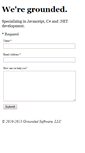 Mobile Screenshot of groundedsoftware.com